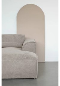 Bézs sarokkanapé (jobb oldali) Flex Felix – Miuform