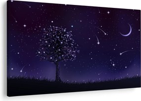 Kép - Illusztrációban fogott éj (90x60 cm)