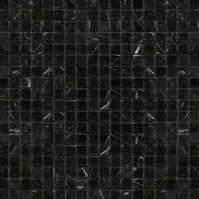 Kőmozaik Premium Mosaic Stone fekete 30x30 cm fényezett STMOS15BKP