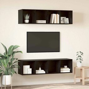 TV szekrény garnitúra 2 pcs Musta tammi 37 x 37 x 142.5 cm