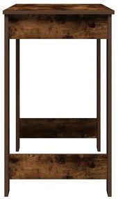 füstös tölgy színű szerelt fa íróasztal 100x45x75 cm