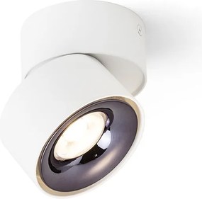 RENDL ALBANO felületre szerelhető fehér fekete króm 230V LED 5W 24° 3000K