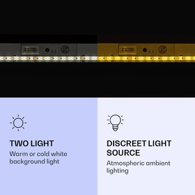 Klarstein Wondersky, infravörös mennyezeti hősugárzó, 120 x 60 x 6,5 cm (SzxMxM), 700 W,  IP45