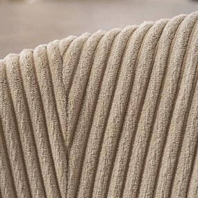 Bézs Kordbársony Étkezőszék TINKA