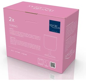 Borospohár szett 2 db-os 300 ml Torino – Lyngby Glas