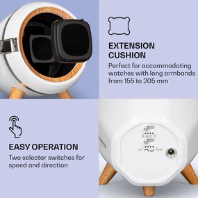 Klarstein Sindelfingen, mozgó óratartó, mozgás jobbra-balra, 1 óra