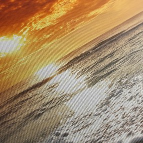 Naplemente Korzikán képe (120x50 cm)