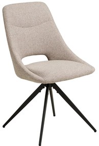 Bézs kárpitozott étkezőszék Dokka – House Nordic