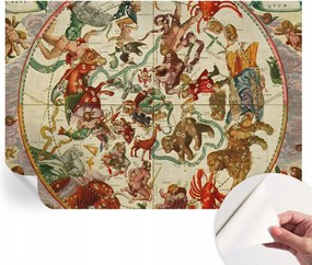 Modern öntapadós fotótapéta Mosható Csillag kompozíciók 208x146 cm