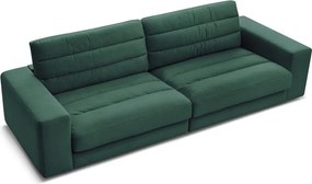 Zöld bársony kanapé 276 cm Sierra – Bobochic Paris