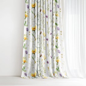 Goldea dekor függöny - réti világ 220x150 cm