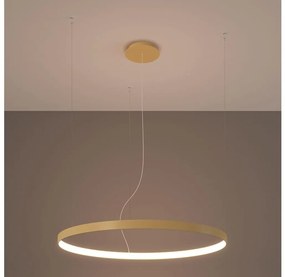 Thoro TH.174 - LED Csillár zsinóron RIO LED/50W/230V CRI90 3000K átm. 78 cm arany