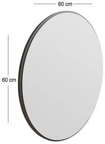 Ozze Black tükör 60 cm