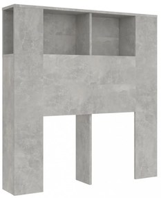 betonszürke áthidaló szekrény 100 x 18,5 x 104,5 cm
