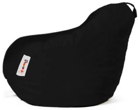 Babzsák 60x60 cm fekete