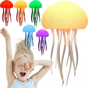 Medúza Éjjeli Lámpa 12 Sokszínű Leddel, Hangvezérlés