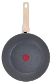 Tefal NATURAL FORCE wok serpenyő, 28 cm átmérőjű