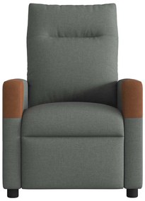 vidaXL Masszázs Fotel Sötétszürke 69 x 86 x 100 cm szövet