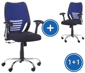 Santos irodai szék 1 + 1 INGYENES, kék