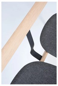 Ava tölgyfa pad szürke ülőkével - Gazzda