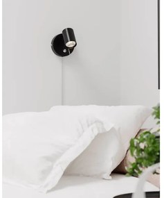 ByRydens 4300190-4002 - Dimmelhető fali spotlámpa CORRECT 1xGU10/7W/230V čer