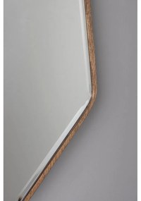 Fali tükör tömörfa kerettel 39,5x90 cm Basil – Dutchbone