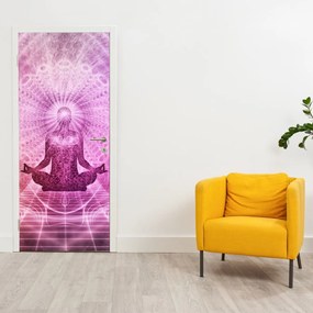 Fotótapéta ajtóra - Meditáció (95x205cm)