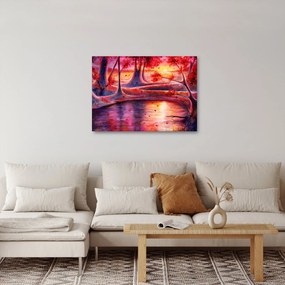 Egy varázslatos erdő képe (70x50 cm)