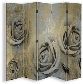Gario Paraván Vintage rózsák Méret: 180 x 170 cm, Kivitelezés: Klasszikus paraván