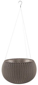 Műanyag függő virágcserép ø 28 cm Cozy – Keter