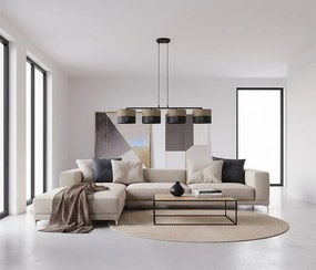 Emibig modern függeszték karbon barna fekete emi1653/4