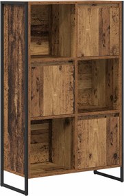 vidaXL Könyvespolc Öreg fa 68 x 30 x 108.5 cm Faanyag
