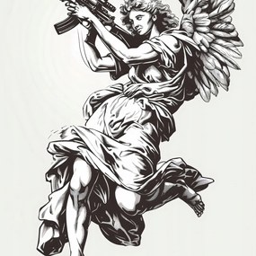 Poszter 30x30cm A háború angyala