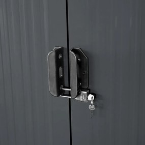 Avenberg kerti ház szerszámokra 2,36 x 1,31 m ANTRACIT SD-YX48-H154C