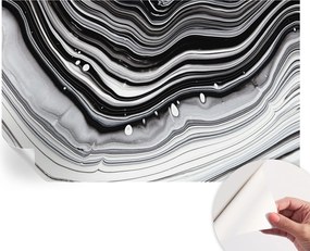 Öntapadós fotótapéta Nappali és Hálószoba Irodába Optikai hullámok 416x254