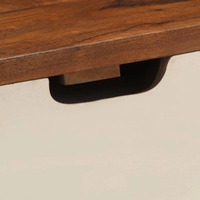 tömör akácfa íróasztal 110 x 50 x 90 cm