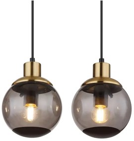 Globo 15860-4H - Csillár zsinóron POTTER 4xE27/25W/230V