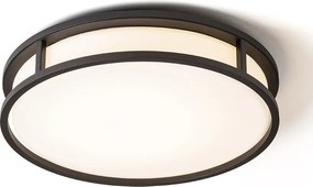 RENDL GRANDE LED 35 stropní opálové sklo/černá 230V LED 24W IP44 3000K