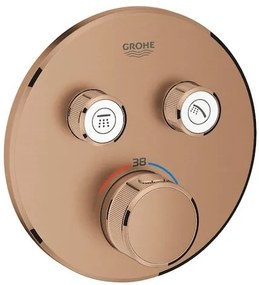 Grohe Smart Control zuhany csaptelep termosztatikus csapteleppel csiszolt meleg naplemente 29119dl0 G29119DL0