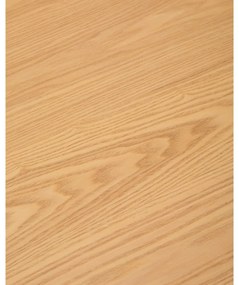 Étkezőasztal kőrisfa dekorral 90x160 cm Indara – Kave Home