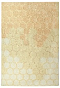 Okkersárga mosható kézi szövésű pamut szőnyeg 140x200 cm Sweet Honey – Lorena Canals