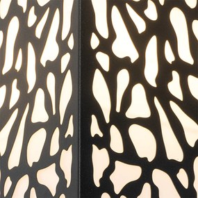 Modern kültéri fali lámpa fekete IP44 - Nicole