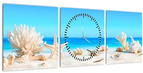 Kép - Csendélet kagylóval (órával) (90x30 cm)