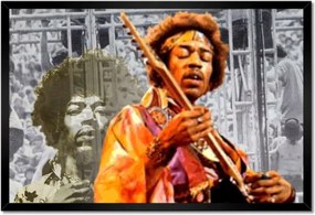 Poszterek keretben 60x40 Jimi Hendrix