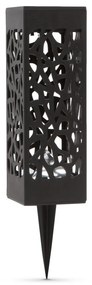 Solar Garden Art Deco Mintázatú Napelemes Solár Lámpa Lámpás