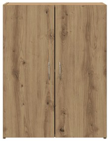 Irodai szekrény - Artisan tölgy - 60 x 32 x 77.5 cm - Műanyag