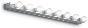 Ideal Lux - Fali lámpa PRIVE 8xE14/40W/230V fényezett króm 045634