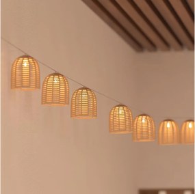 Atmosphera - LED napelemes díszfényfüzér AIA 10xLED 3,35 m IP44 meleg fehér