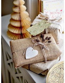 Otta 3 db-os fehér karácsonyi függődísz készlet - Bloomingville