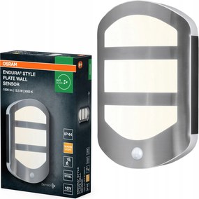 Kerti fali lámpa Led alkonyati mozgásérzékelő 12.5W 3000K IP44 Endura